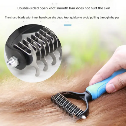 Dog Brush Pet Dog Hair Remover Cat Comb Grooming And Care Brush For Matted Long Hair and Short Hair Curly Dog Supplies Pet Items