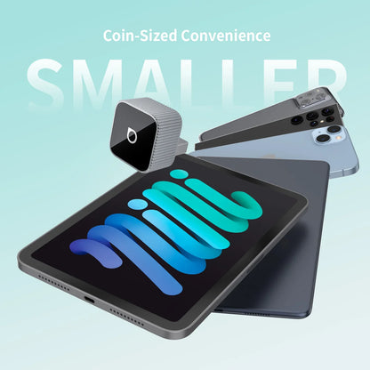 OTTOCAST Mini Slim Cube Wireless CarPlay Android Auto Adapter 2 in 1 USB AI Car Accessories
