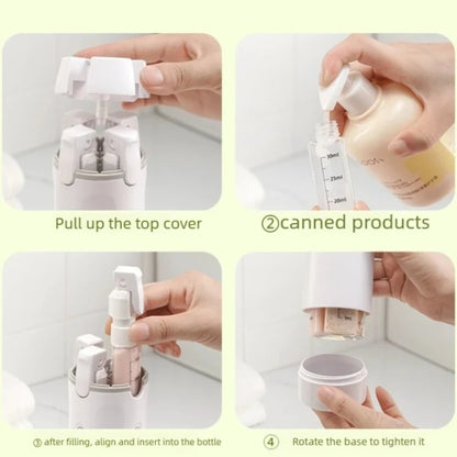 Smart Fill Travel Bottle